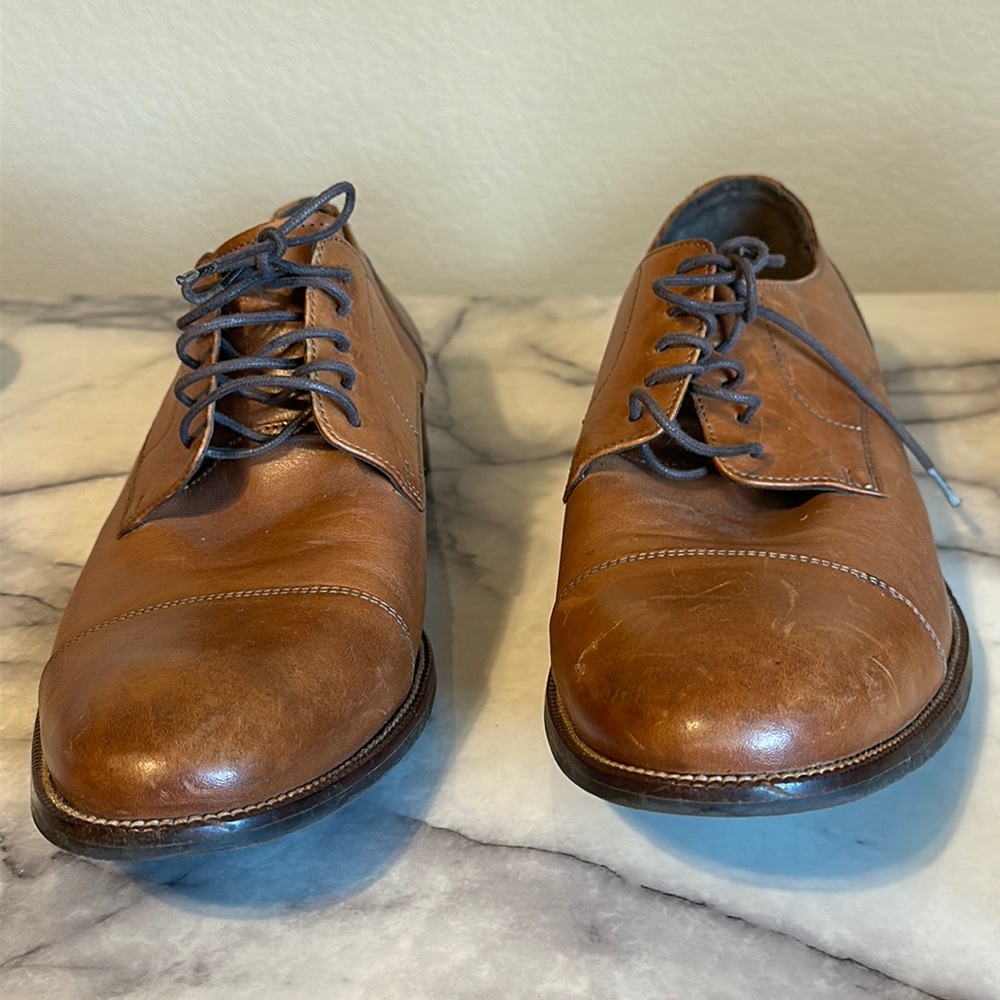 Cole Haan Mens Shoes Leather Oxford Size 11W..UVGC